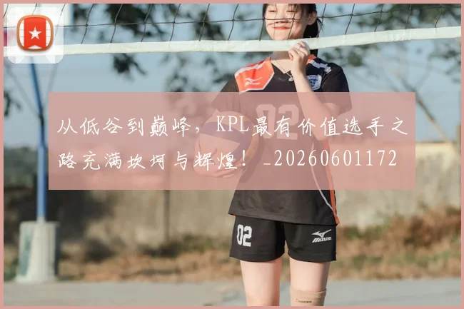 从低谷到巅峰，KPL最有价值选手之路充满坎坷与辉煌！_20260601172937